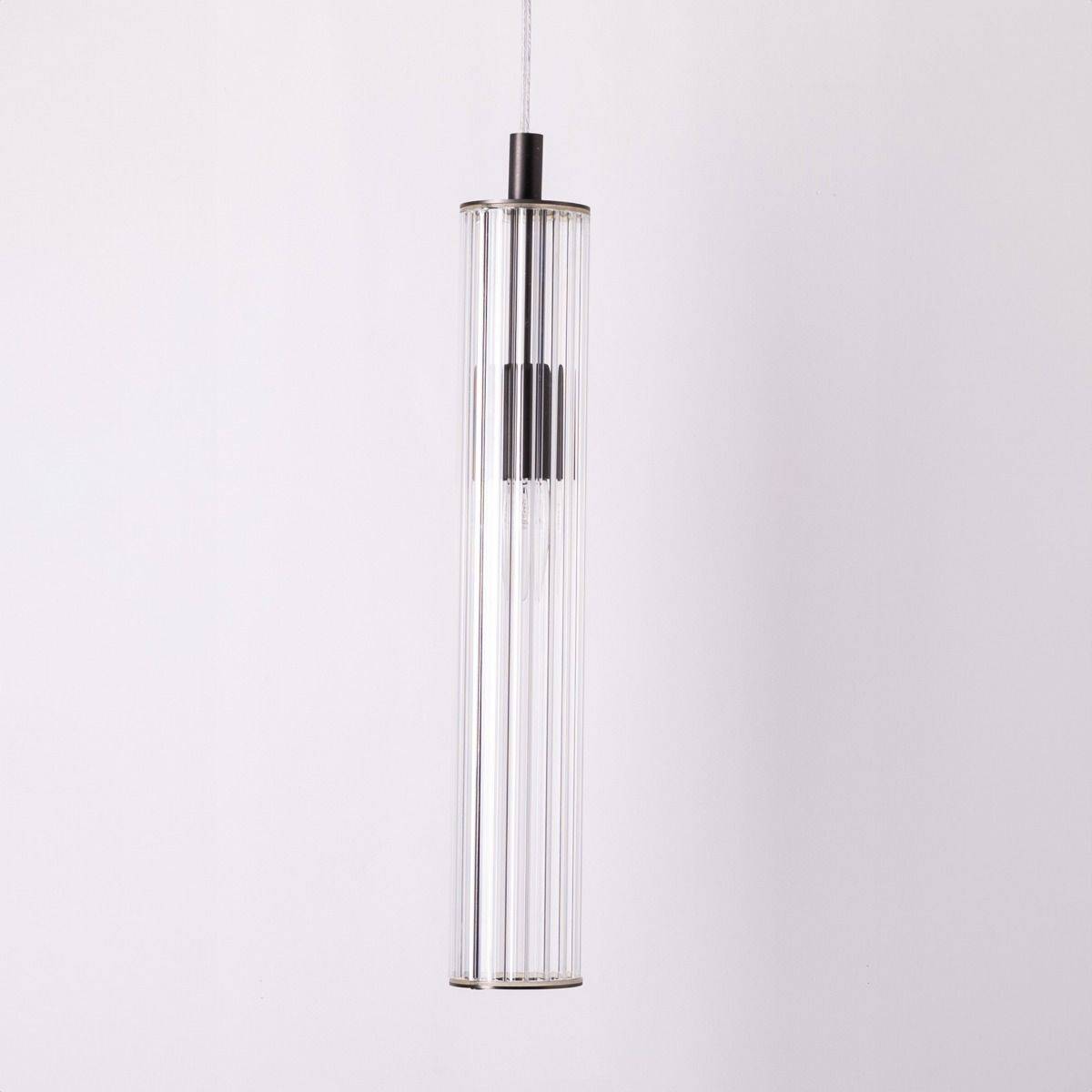 Lampa wisząca ARIA 1226 oprawa w kolorze szczotkowanego tytanu - Zuma Line - obrazek 3