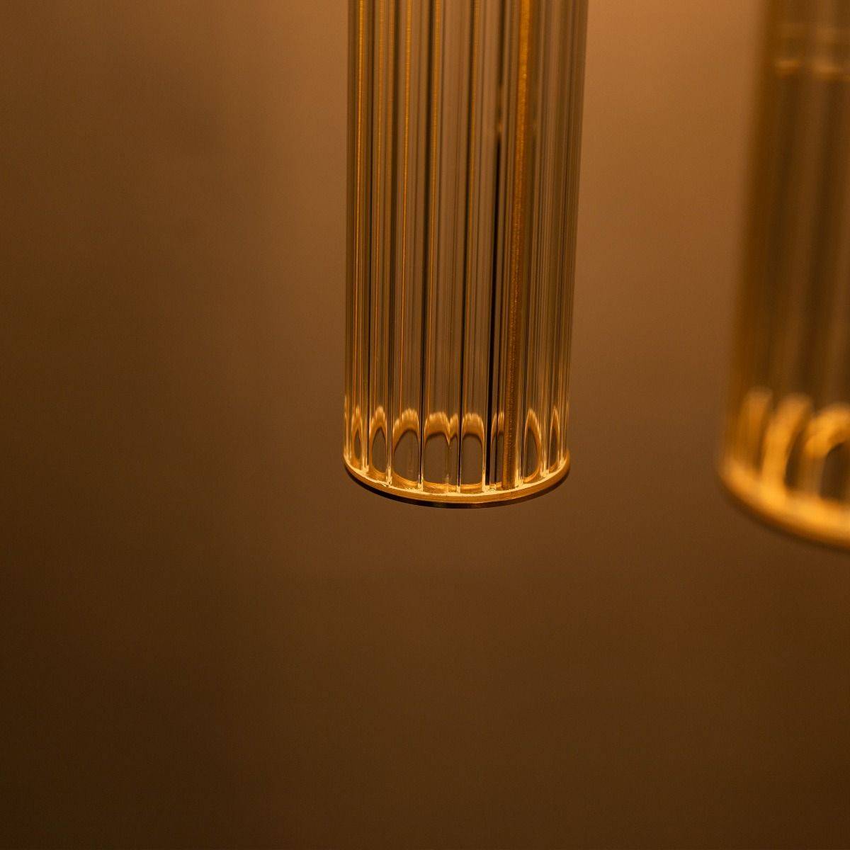 Lampa wisząca ARIA 1221 oprawa w kolorze szczotkowanego mosiądzu - Zuma Line - obrazek 9