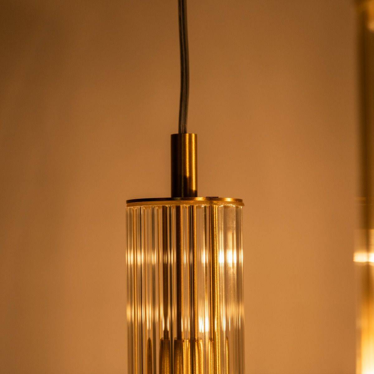 Lampa wisząca ARIA 1221 oprawa w kolorze szczotkowanego mosiądzu - Zuma Line - obrazek 10