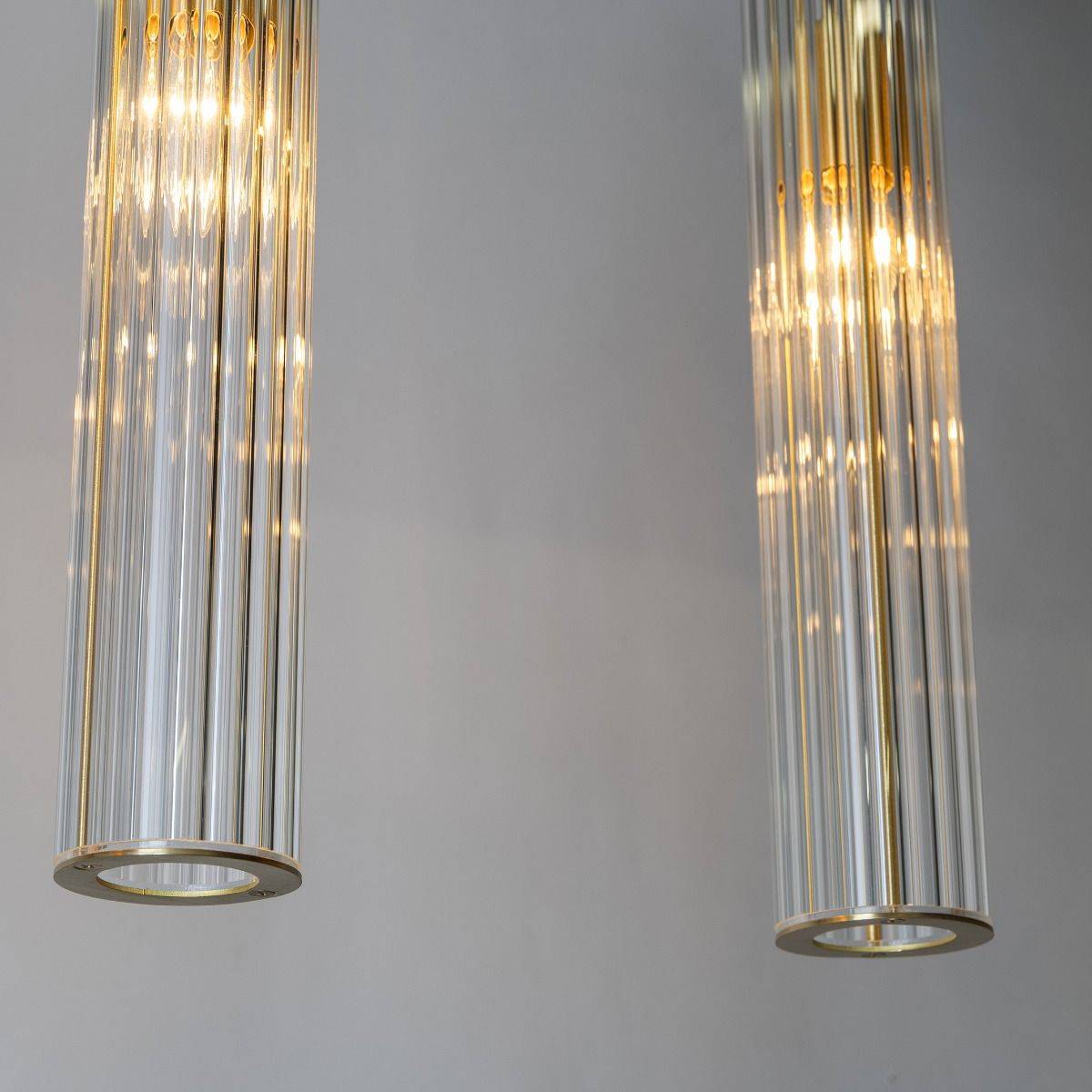 Lampa wisząca ARIA 1222 oprawa w kolorze szczotkowanego mosiądzu - Zuma Line - obrazek 7