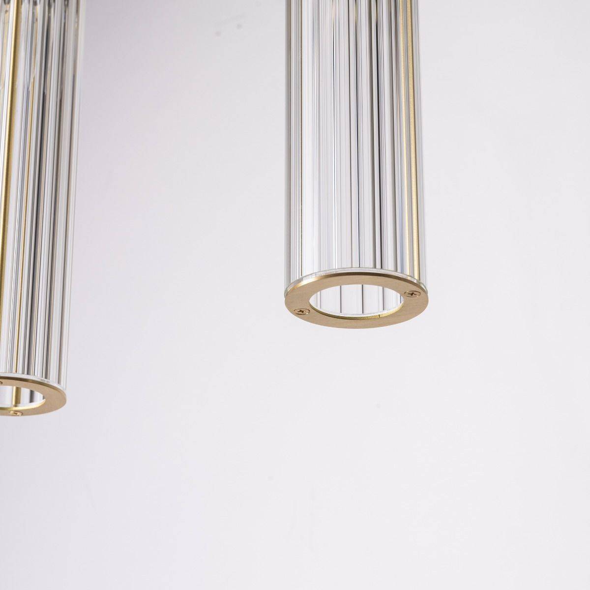 Lampa wisząca ARIA 1222 oprawa w kolorze szczotkowanego mosiądzu - Zuma Line - obrazek 8