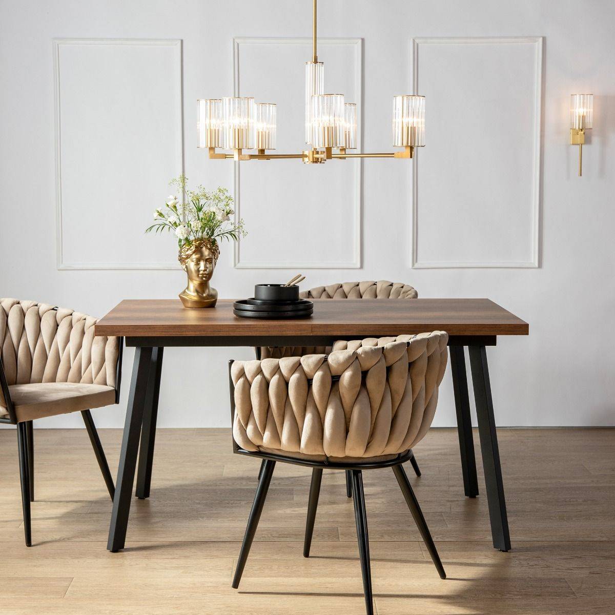 Lampa wisząca ARIA 1223 oprawa w kolorze szczotkowanego mosiądzu - Zuma Line - obrazek 7