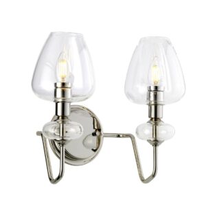 Kinkiet ARMAND DL-ARMAND2-PN oprawa w kolorze polerowanego niklu - Elstead Lighting