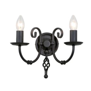 Kinkiet ARTISAN ART2-BLACK oprawa w kolorze czarnym - Elstead Lighting