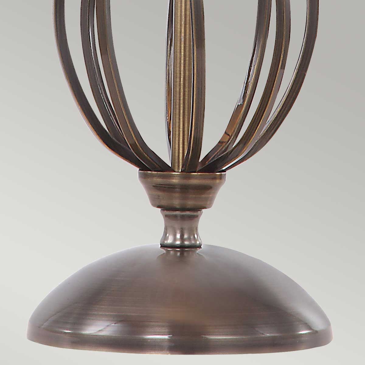 Lampa stołowa ARTISAN ART-TL-AGD-BRASS oprawa w kolorze postarzanego mosiądzu z abażurem w kolorze kości słoniowej - Elstead Lighting - obrazek 4