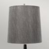 Lampa podłogowa ASCENT ASCENT-FL-BLK oprawa w kolorze czarnym z szarym abażurem - Elstead Lighting - obrazek 2