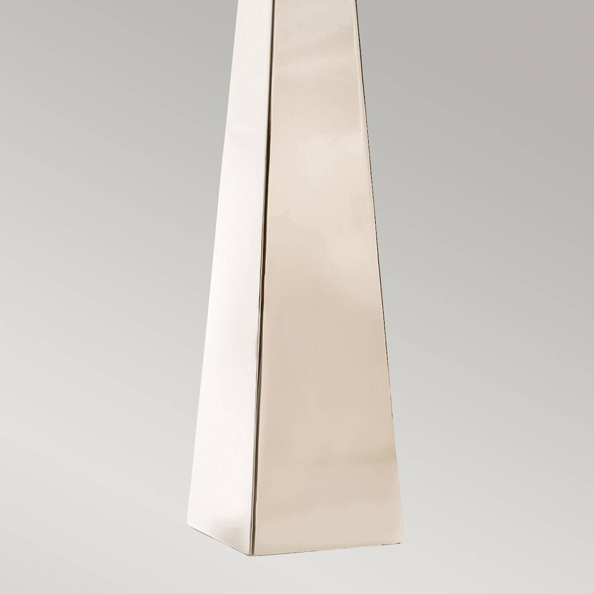 Lampa stołowa ASCENT ASCENT-TL-PN oprawa w kolorze polerowanego niklu z szarym abażurem - Elstead Lighting - obrazek 5