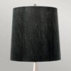 Lampa podłogowa ASCENT ASCENT-FL-PN-BK oprawa w kolorze polerowanego niklu z czarnym abażurem - Elstead Lighting - obrazek 2