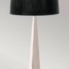 Lampa podłogowa ASCENT ASCENT-FL-PN-BK oprawa w kolorze polerowanego niklu z czarnym abażurem - Elstead Lighting - obrazek 3