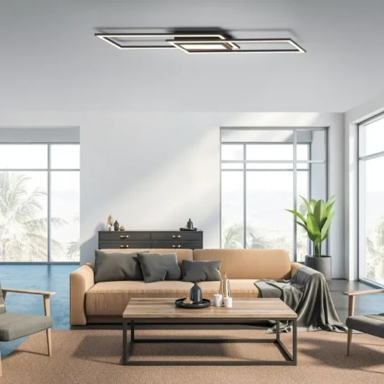 Lampa sufitowa ASMIN 14694-18 oprawa w kolorze czarnym - Paul Neuhause - obrazek 3