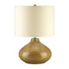 Lampa stołowa BAILEY BAILEY-TL oprawa w kolorze drewnopodobnym z abażurem w kolorze kości słoniowej - Elstead Lighting - obrazek 2