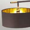 Lampa podłogowa BALANCE BALANCE-FL-BRPB oprawa w kolorze brązu i polerowanego mosiądzu - Elstead Lighting - obrazek 2