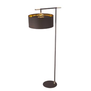 Lampa podłogowa BALANCE BALANCE-FL-BRPB oprawa w kolorze brązu i polerowanego mosiądzu - Elstead Lighting