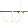 Lampa wisząca BALBO 2200277L oprawa w kolorze czerni i złota - Zuma Line - obrazek 2