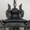 Zewnętrzna lampa wisząca BALTIMORE BT8-L oprawa w kolorze postarzanego brązu - Elstead Lighting - obrazek 3