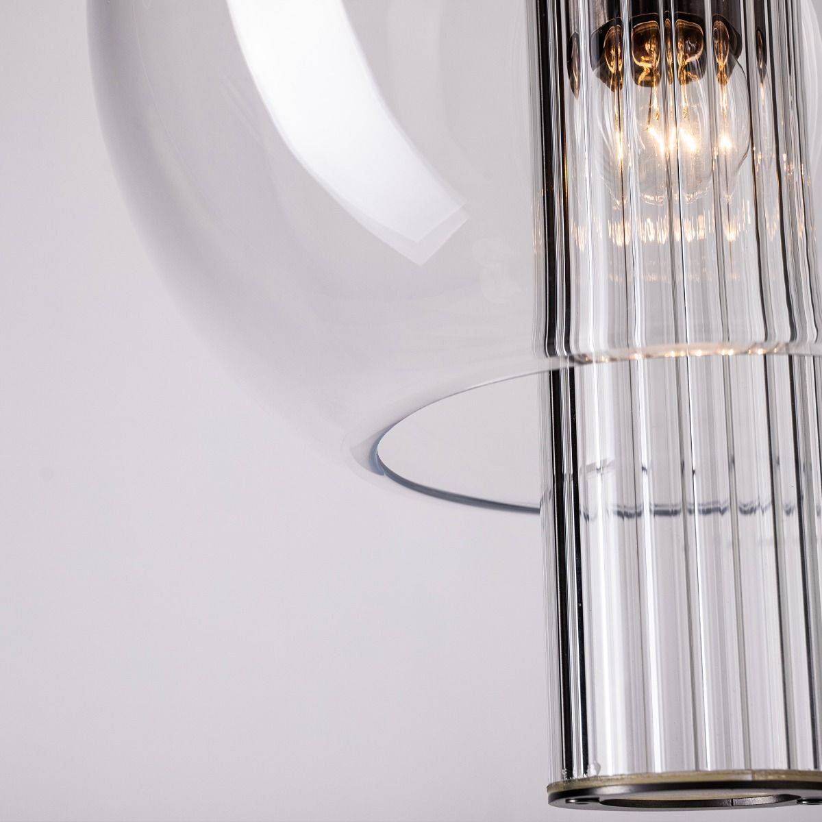 Lampa wisząca BELLA 1241 oprawa w kolorze szczotkowanego tytanu - Zuma Line - obrazek 10