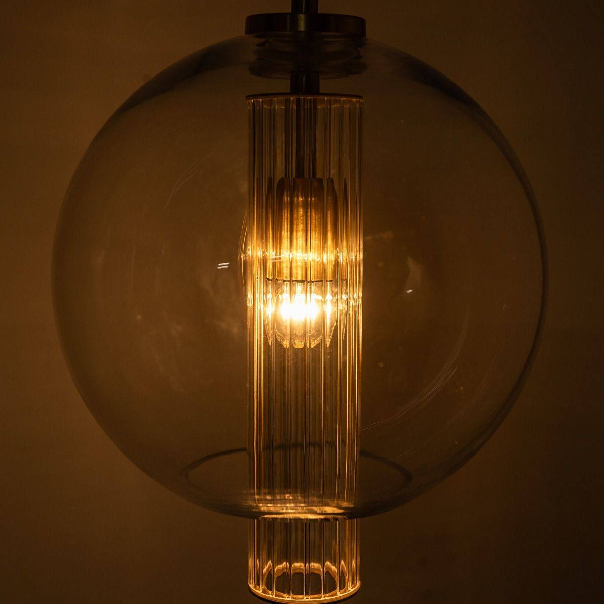 Lampa wisząca BELLA 1240 oprawa w kolorze szczotkowanego mosiądzu - Zuma Line - obrazek 12