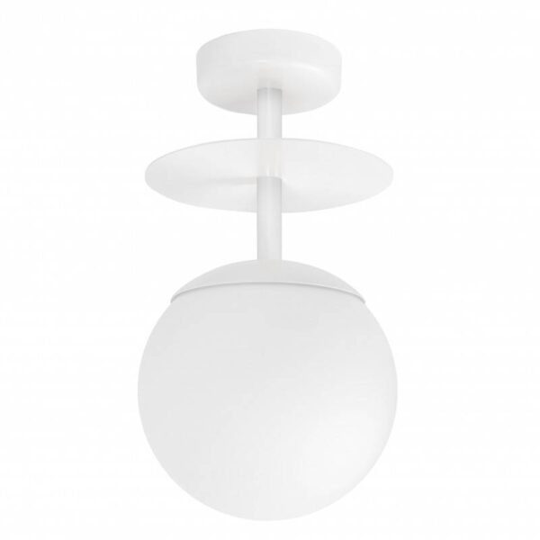 Lampa przysufitowa, plafon PLAAT B PLB11003 nowoczesna biała lampa - UMMO