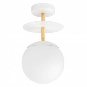 Lampa przysufitowa, plafon PLAAT B PLB11303 nowoczesna biała lampa - UMMO