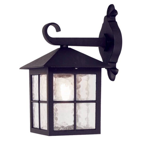 Kinkiet zewnętrzny Winchester BL18-BLACK czarna oprawa ścienna w klasycznym stylu - Elstead Lighting