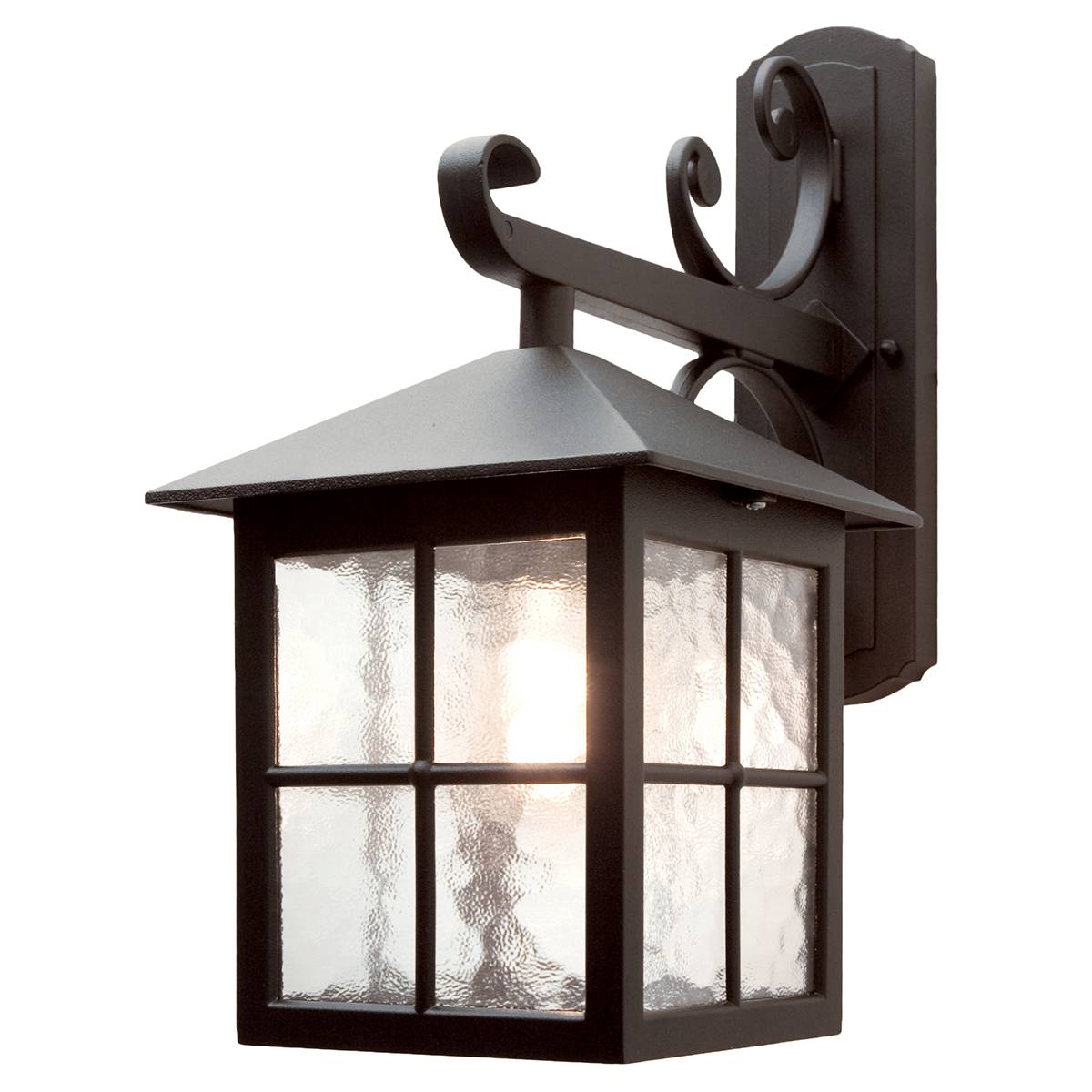 Kinkiet zewnętrzny Winchester BL19-BLACK czarna oprawa ścienna w klasycznym stylu - Elstead Lighting