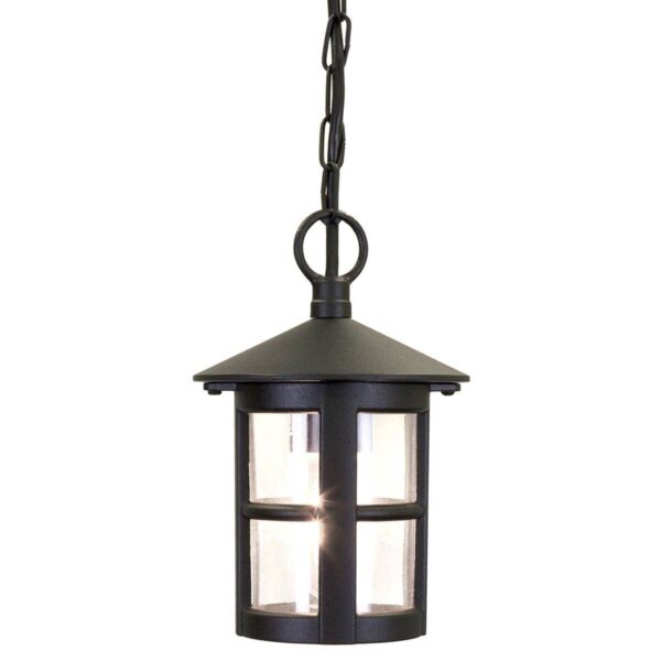 Lampa wisząca zewnętrzna Hereford BL21B-BLACK klasyczna oprawa w kolorze czarnym - Elstead Lighting