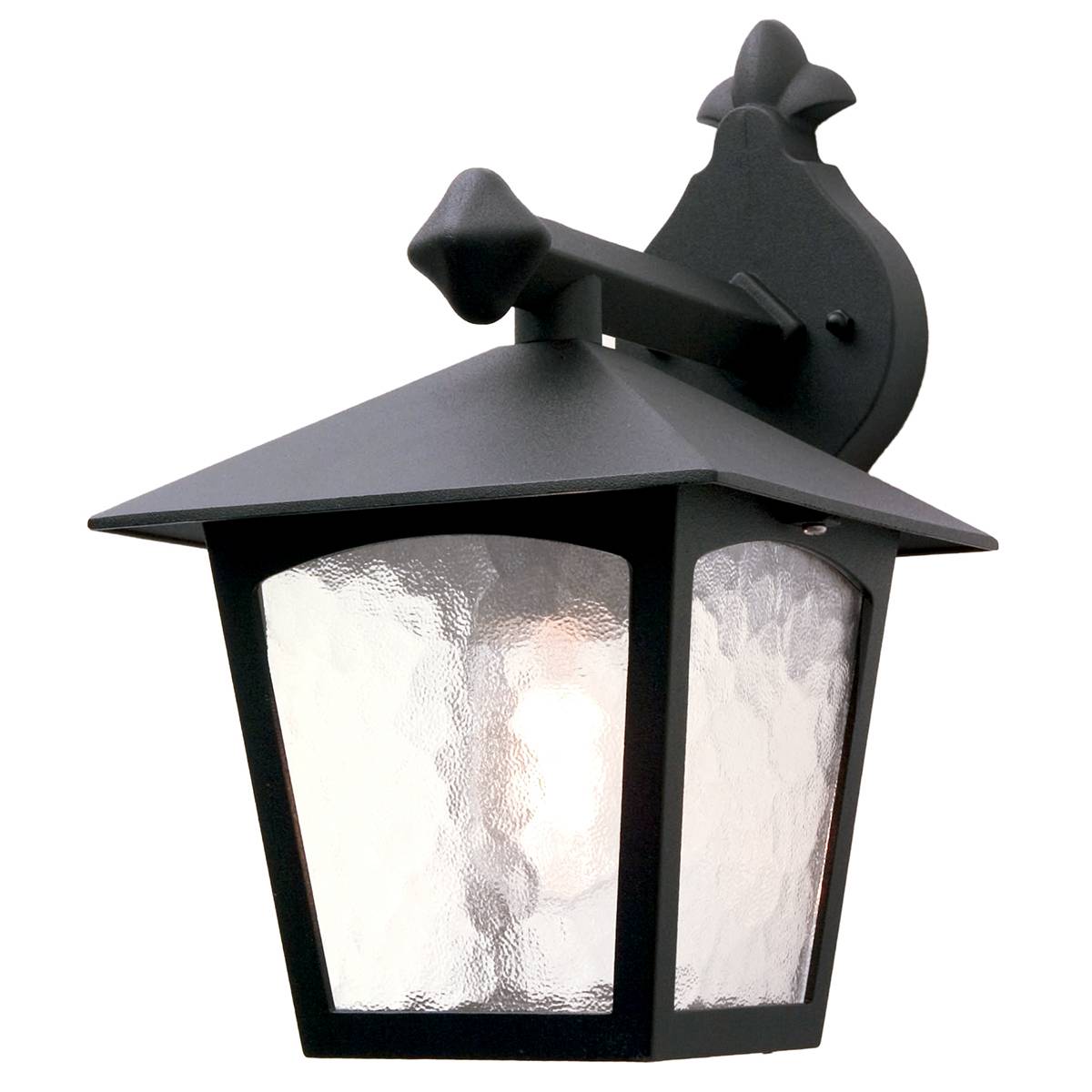 Kinkiet zewnętrzny York BL2-BLACK klasyczna oprawa ścienna w kolorze czarnym - Elstead Lighting