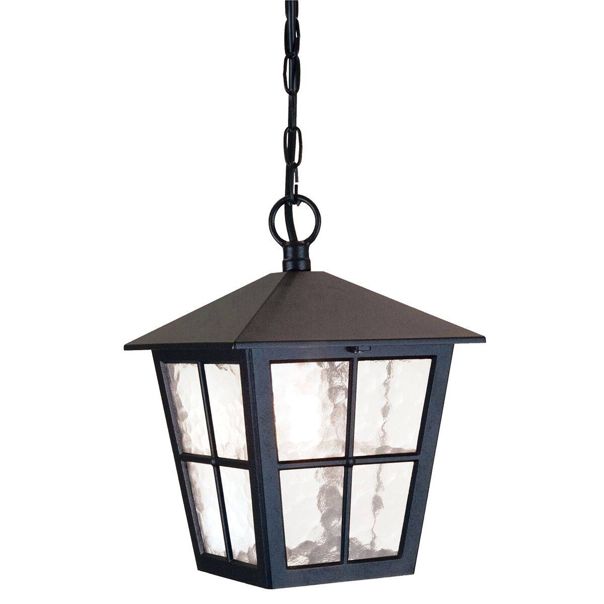 Lampa wisząca zewnętrzna Canterbury BL48M czarna oprawa zewnętrzna w klasycznym stylu - Elstead Lighting