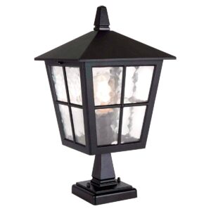 Lampa zewnętrzna stojąca Canterbury BL50M czarna oprawa zewnętrzna w klasycznym stylu - Elstead Lighting