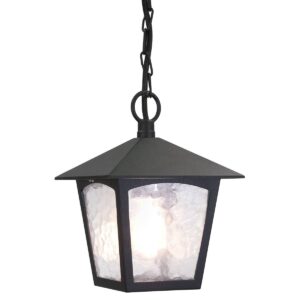 Lampa wisząca zewnętrzna York BL6B-BLACK klasyczna oprawa wiszące w kolorze czarnym - Elstead Lighting