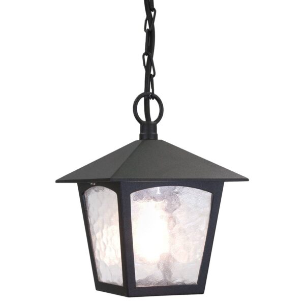 Lampa wisząca zewnętrzna York BL6B-BLACK klasyczna oprawa wiszące w kolorze czarnym - Elstead Lighting