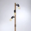 Lampa podłogowa CANOP 15629-18 oprawa w kolorze czerni i drewna - Paul Neuhause - obrazek 2