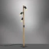 Lampa podłogowa CANOP 15629-18 oprawa w kolorze czerni i drewna - Paul Neuhause - obrazek 3