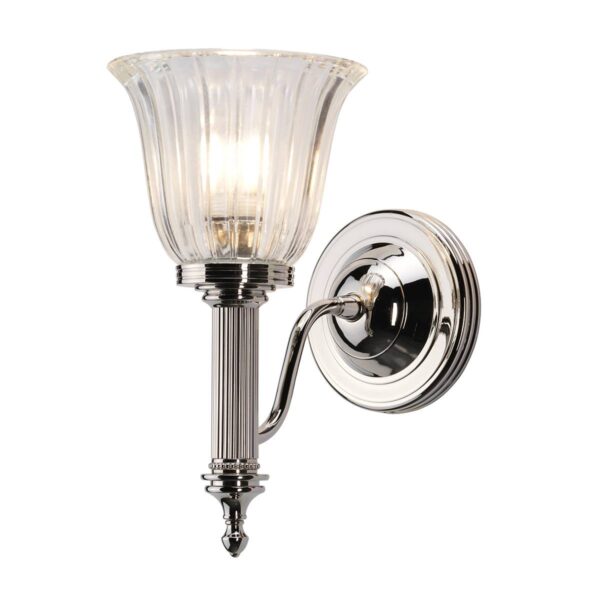 Kinkiet CARROLL BATH-CARROLL1-PN oprawa w kolorze polerowanego niklu - Elstead Lighting