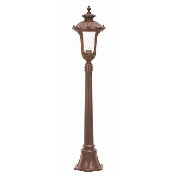 Lampa zewnętrzna Chicago CC4/S dekoracyjna oprawa stojąca w klasycznym stylu - Elstead Lighting