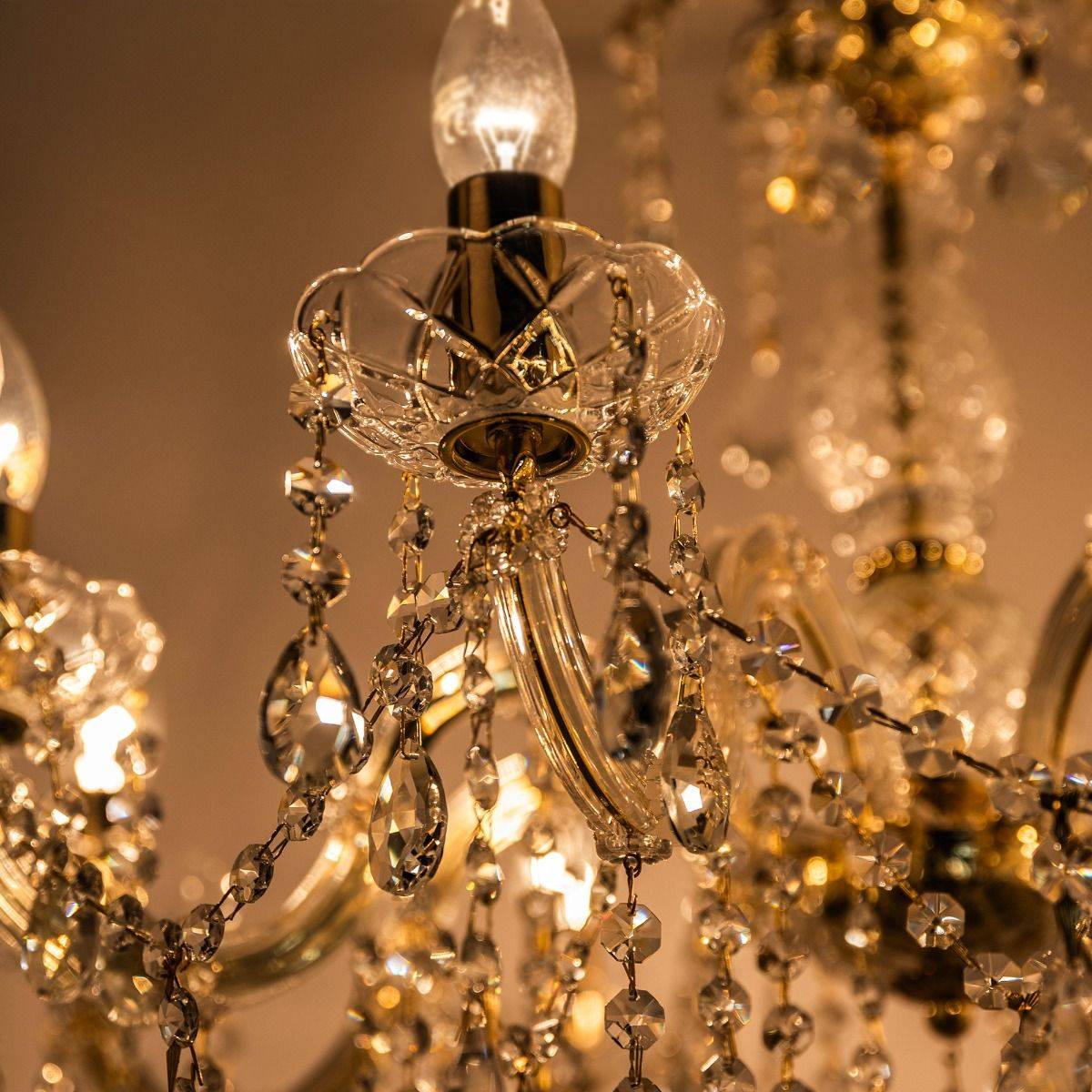 Żyrandol CHATEAU 14004/8-GLD oprawa w kolorze złotym - Zuma Line - obrazek 7