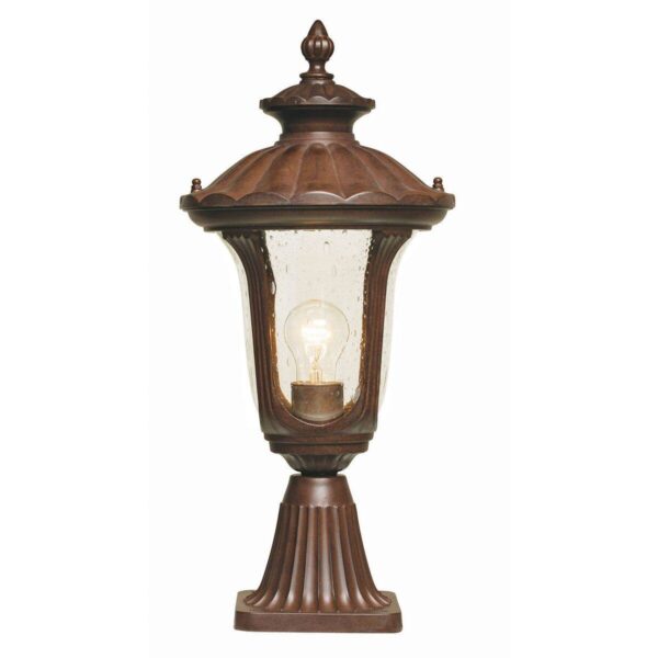 Lampa zewnętrzna Chicago CC3/S dekoracyjna oprawa stojąca w klasycznym stylu - Elstead Lighting