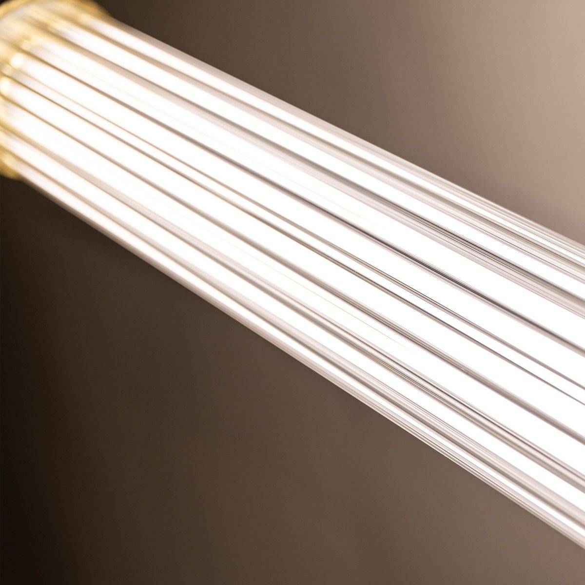 Lampa wisząca COMO 1232 oprawa w kolorze mosiądzu + pilot - Zuma Line - obrazek 9