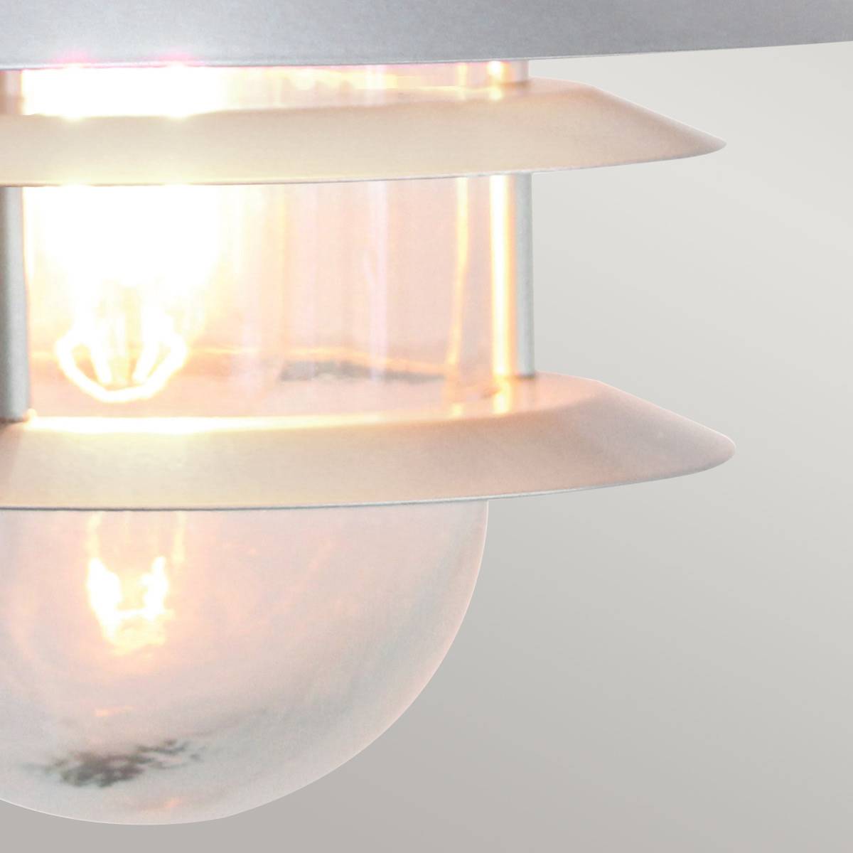 Kinkiet zewnętrzny COPENHAGEN COPENHAGEN oprawa w kolorze srebrnym - Elstead Lighting - obrazek 4