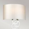 Kinkiet CURTIS CURTIS-LARGE-PC oprawa w kolorze chromu z abażurem w kolorze kości słoniowej - Elstead Lighting - obrazek 3