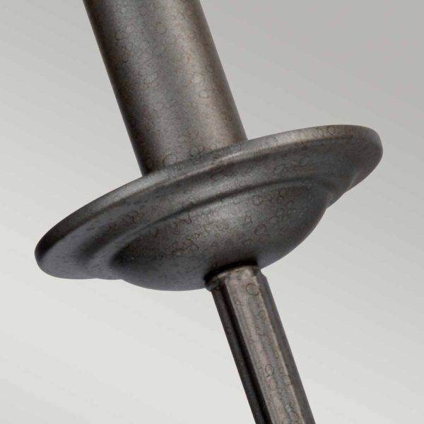 Kinkiet CROWN CROWN2 oprawa w kolorze rdzawego żelaza - Elstead Lighting - obrazek 3