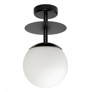 Lampa przysufitowa, plafon PLAAT B PLB12003 nowoczesna czarna lampa - UMMO