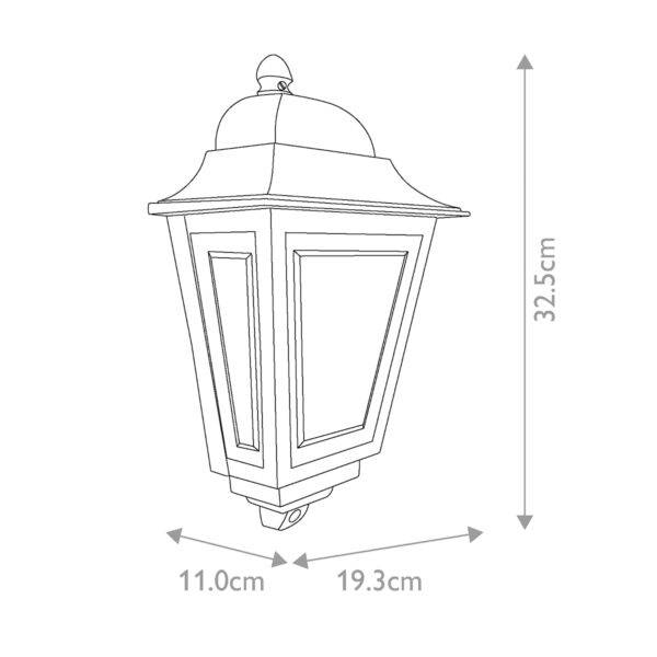 Kinkiet zewnętrzny DECO LANE DECO-LANE7-BRONZE oprawa w kolorze brązowym - Elstead Lighting - obrazek 6