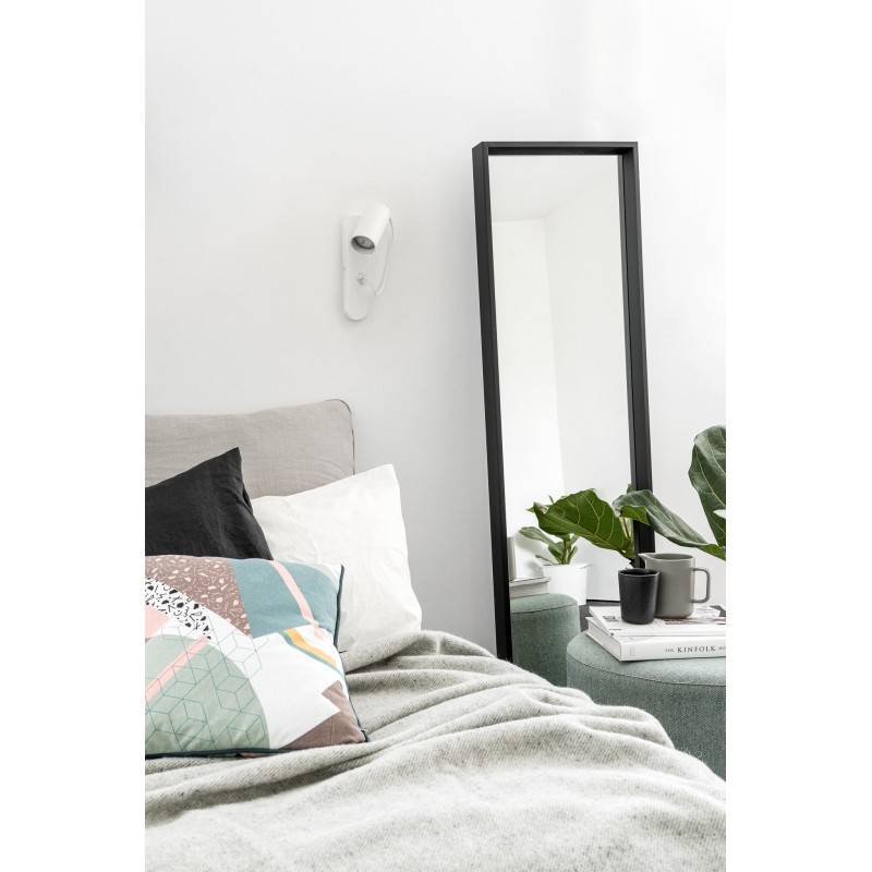 Lampa ścienna kinkiet nowoczesny KOP F KPF111P0 biała minimalistyczna oprawa ścienna - UMMO - obrazek 2