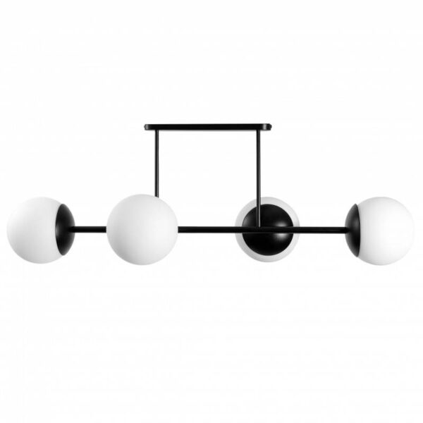 Lampa sufitowa KOP D KPD42003 nowoczesny czarny żyrandol - UMMO