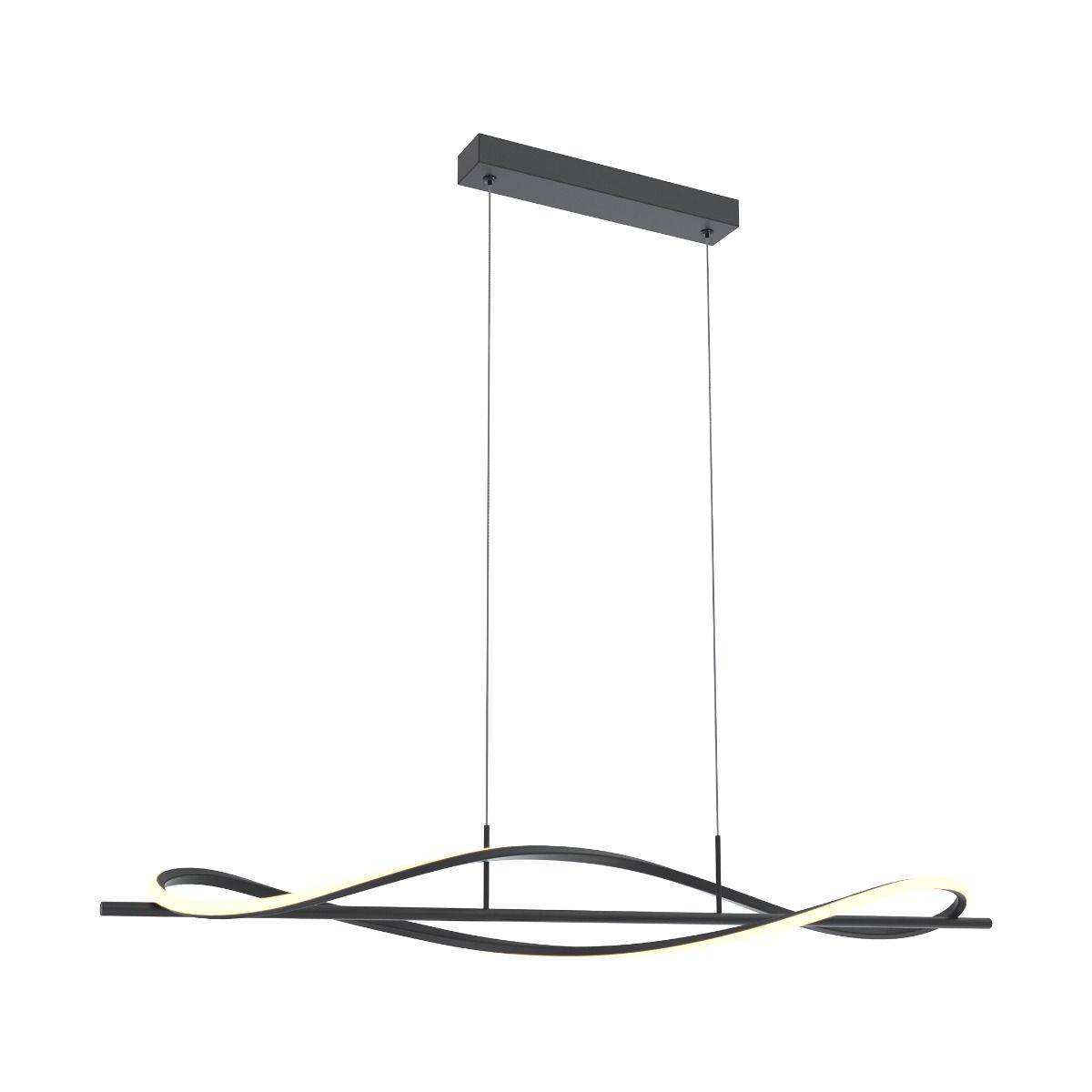 Lampa wisząca DOMENICO MD3544-1-3BT oprawa w kolorze czarnym - Zuma Line - obrazek 2