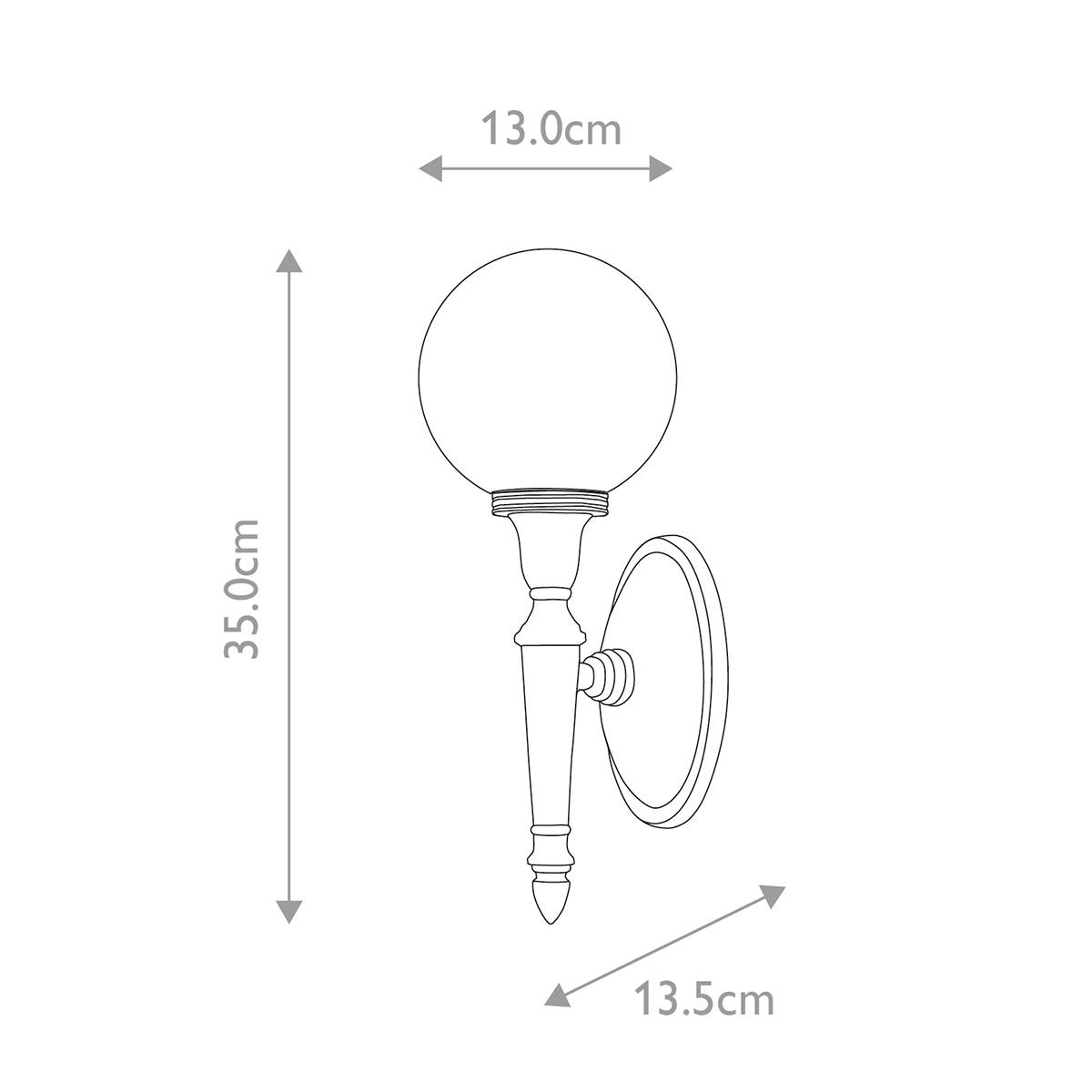 Kinkiet DRYDEN BATH-DRYDEN4-PC oprawa w kolorze chromu - Elstead Lighting - obrazek 4