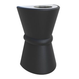 Kinkiet zewnętrzny Dungarvan BLK czarna oprawa w nowoczesnym stylu - Elstead Lighting