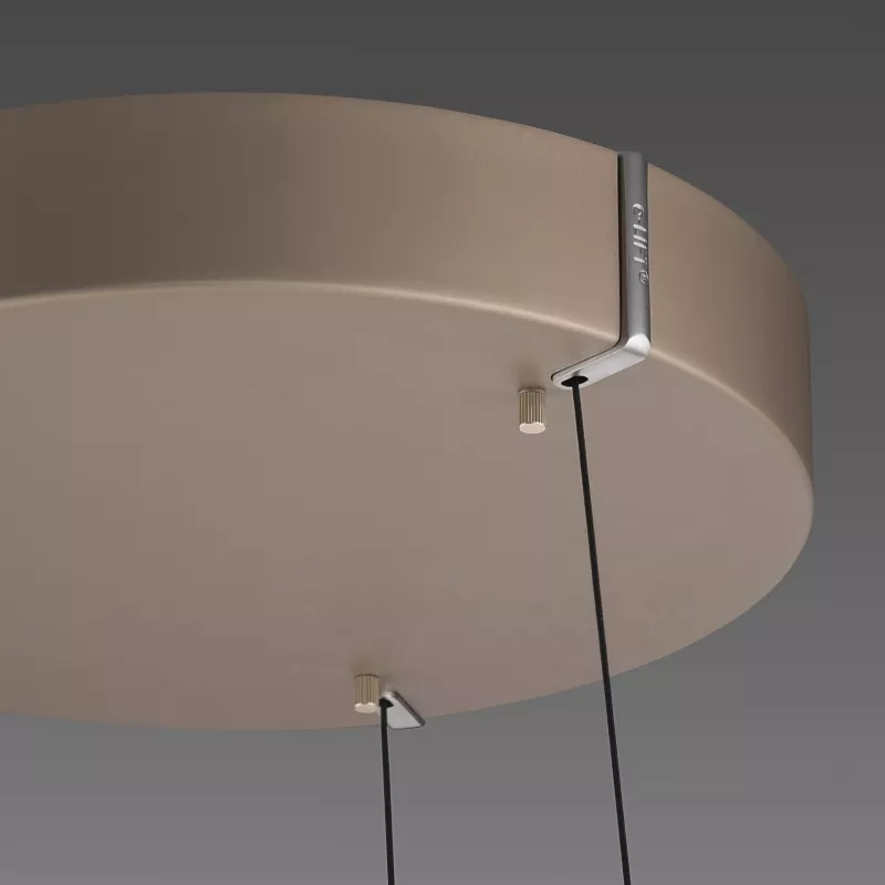 Lampa wisząca PURE E-CLIPSE 2560-97 oprawa w kolorze brązowym + pilot - Paul Neuhause - obrazek 6