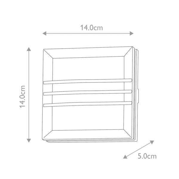 Kinkiet zewnętrzny EGIL EGIL-2W oprawa w kolorze grafitowym - Elstead Lighting - obrazek 5